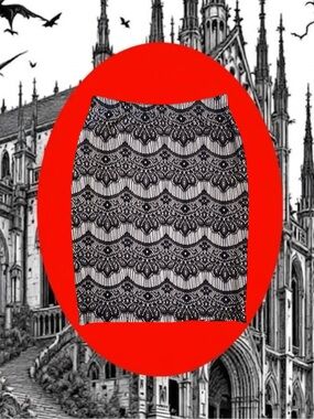 B_envied Goth Whimsigoth Dark Academia Coquette Indie Sleaze Maximalist Skirt S